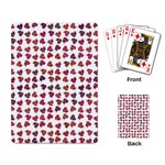 Mixed Colors Flowers Bright Motif Pattern Playing Cards Single Design (Rectangle) Back