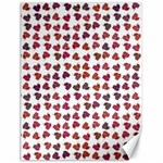 Mixed Colors Flowers Bright Motif Pattern Canvas 18  x 24  17.8 x23.08  Canvas - 1