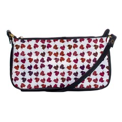 Mixed Colors Flowers Bright Motif Pattern Shoulder Clutch Bag by dflcprintsclothing