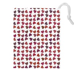 Mixed Colors Flowers Bright Motif Pattern Drawstring Pouch (4xl) by dflcprintsclothing