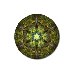 Fractal-fantasy-design-background- Magnet 3  (round) by Vaneshart