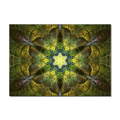 Fractal-fantasy-design-background- Sticker A4 (100 Pack) by Vaneshart