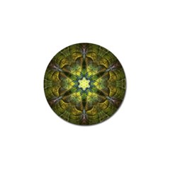 Fractal-fantasy-design-background- Golf Ball Marker by Vaneshart