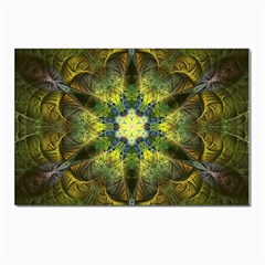 Fractal-fantasy-design-background- Postcard 4 x 6  (pkg Of 10) by Vaneshart