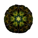 Fractal-fantasy-design-background- Standard 15  Premium Round Cushions Front