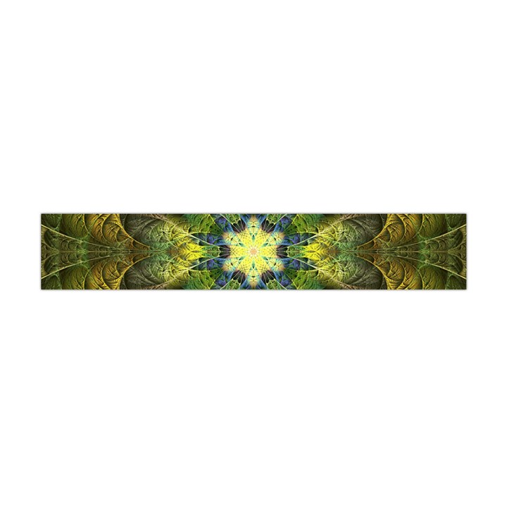 Fractal-fantasy-design-background- Premium Plush Fleece Scarf (Mini)