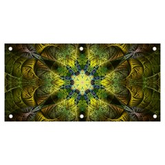 Fractal-fantasy-design-background- Banner And Sign 6  X 3  by Vaneshart