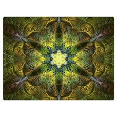 Fractal-fantasy-design-background- One Side Premium Plush Fleece Blanket (extra Small) by Vaneshart