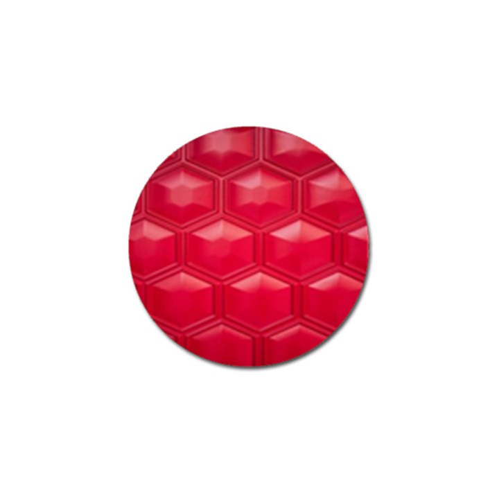 Red Textured Wall Golf Ball Marker (10 pack)