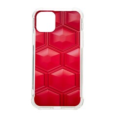 Red Textured Wall Iphone 11 Pro 5 8 Inch Tpu Uv Print Case by artworkshop