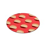 Stackable Chips In Lines Sticker Oval (100 pack) Front