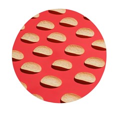 Stackable Chips In Lines Mini Round Pill Box by artworkshop