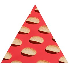 Stackable Chips In Lines Wooden Puzzle Triangle by artworkshop