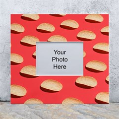 Stackable Chips In Lines White Wall Photo Frame 5  X 7  by artworkshop