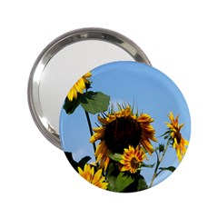 Sunflower Flower Yellow 2 25  Handbag Mirrors by artworkshop