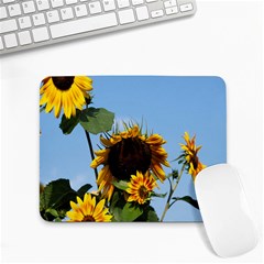 Sunflower Flower Yellow Small Mousepad by artworkshop