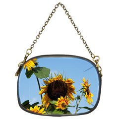 Sunflower Flower Yellow Chain Purse (two Sides) by artworkshop