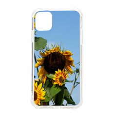 Sunflower Flower Yellow Iphone 11 Tpu Uv Print Case by artworkshop