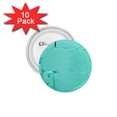 Teal Brick Texture 1 75  Buttons (10 Pack) by artworkshop