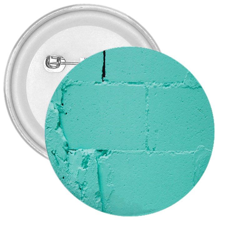 Teal Brick Texture 3  Buttons