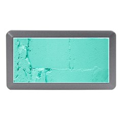 Teal Brick Texture Memory Card Reader (mini)