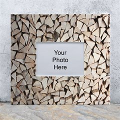 Texture Pattern Design White Wall Photo Frame 5  X 7  by artworkshop