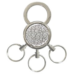 Texture Pattern Tile 3-ring Key Chain by artworkshop