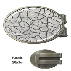 Texture Pattern Tile Money Clips (Oval) 