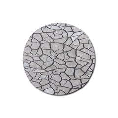 Texture Pattern Tile Rubber Coaster (Round)