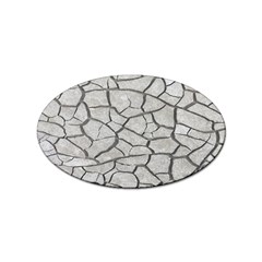 Texture Pattern Tile Sticker (Oval)