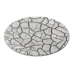 Texture Pattern Tile Oval Magnet