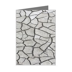 Texture Pattern Tile Mini Greeting Card