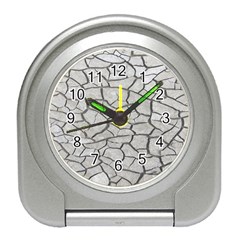 Texture Pattern Tile Travel Alarm Clock