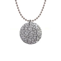 Texture Pattern Tile 1  Button Necklace