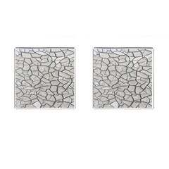 Texture Pattern Tile Cufflinks (Square)