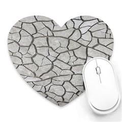 Texture Pattern Tile Heart Mousepad