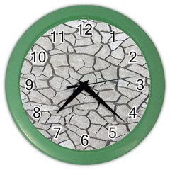 Texture Pattern Tile Color Wall Clock