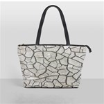 Texture Pattern Tile Classic Shoulder Handbag Front