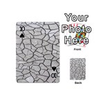 Texture Pattern Tile Playing Cards 54 Designs (Mini) Front - Spade10