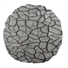 Texture Pattern Tile Large 18  Premium Round Cushions