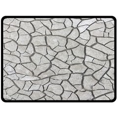 Texture Pattern Tile Fleece Blanket (Large)