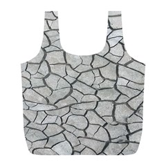 Texture Pattern Tile Full Print Recycle Bag (L)