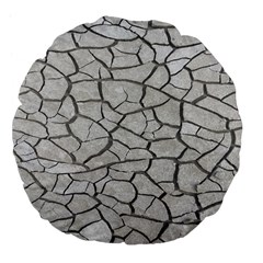 Texture Pattern Tile Large 18  Premium Flano Round Cushions