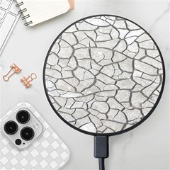 Texture Pattern Tile Wireless Fast Charger(Black)