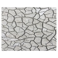 Texture Pattern Tile One Side Premium Plush Fleece Blanket (Medium)