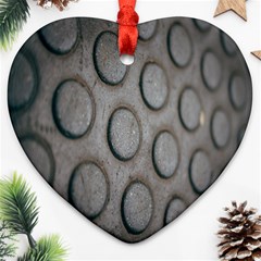 Texture Pattern Wallpaper Ornament (heart) by artworkshop