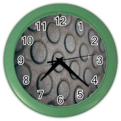 Texture Pattern Wallpaper Color Wall Clock by artworkshop