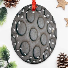 Texture Pattern Wallpaper Oval Filigree Ornament (two Sides) by artworkshop