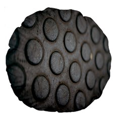 Texture Pattern Wallpaper Large 18  Premium Round Cushions by artworkshop