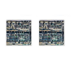 Texture Pattern Cufflinks (square) by artworkshop